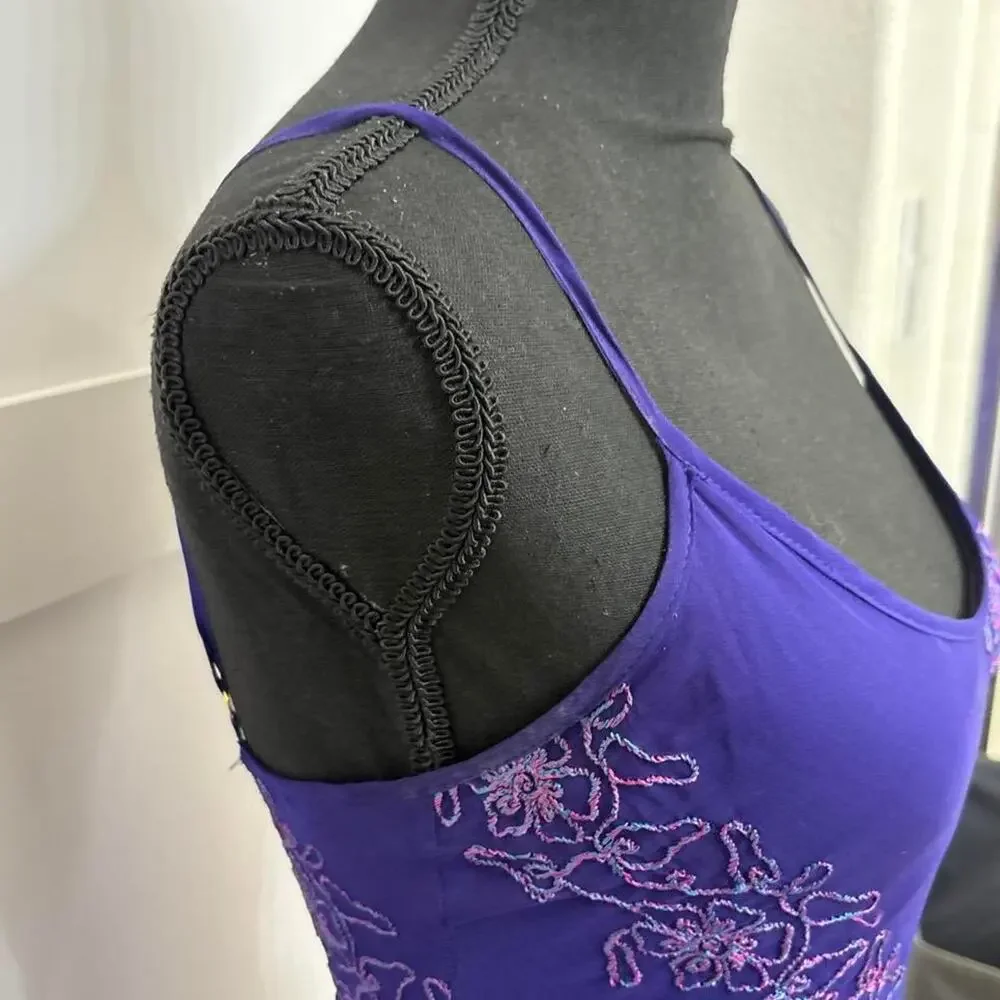 Vintage betsey johnson purple ish beaded